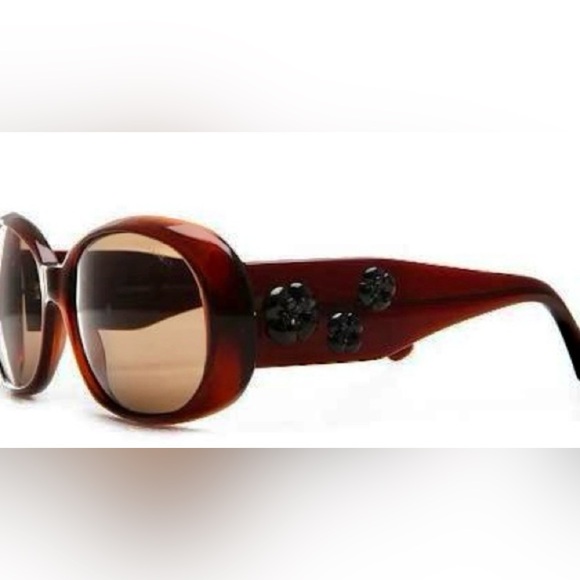 CHANEL Accessories - Chanel Camelia sunglasses Full Inclusion and COA